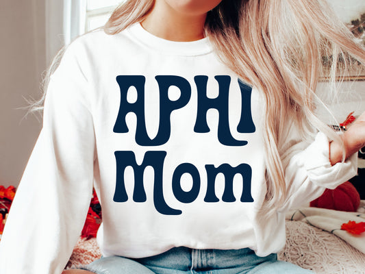 Alpha Phi Got it from my Mom Sorority Sweatshirt _ 3076g
