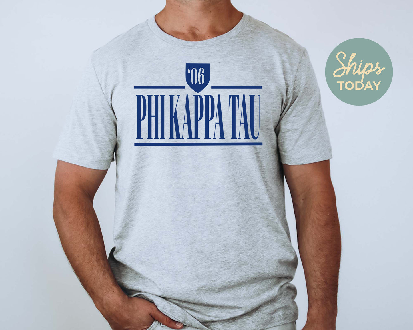 Phi Kappa Tau Shield Fraternity T-shirt _ 1199g
