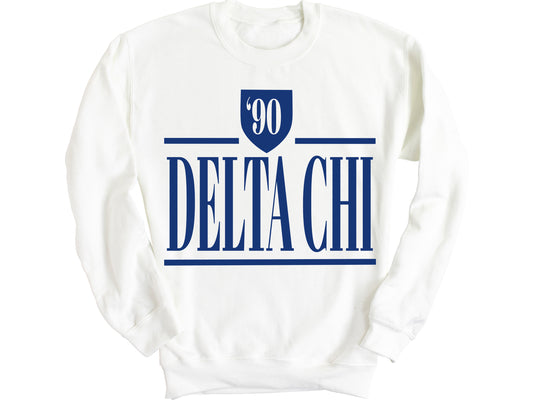 Delta Chi Shield Fraternity Sweatshirt _ 1189g