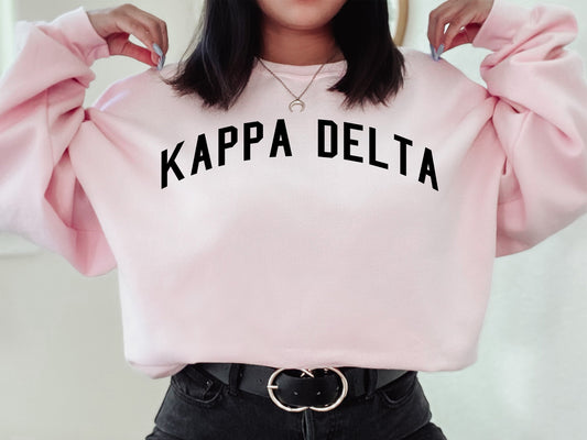 Kappa Delta Just Bold Sorority Sweatshirt _ 2385g