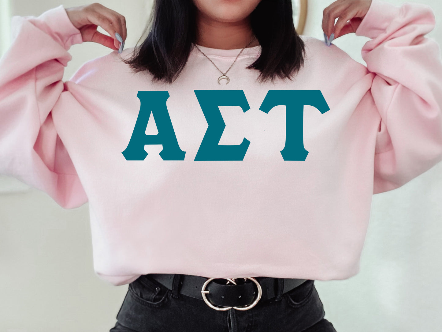 Alpha Sigma Tau Back to the Basics Sorority Sweatshirt _ 629g