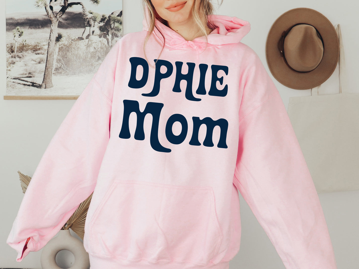 Delta Phi Epsilon Got it from my Mom Sorority Hoodie _ 3083g