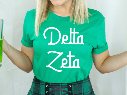 Delta Zeta All About That Pop Sorority T-shirt _ 2694g