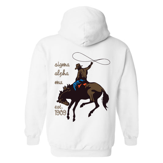 Sigma Alpha Mu Cowboy Fraternity Hoodie _ 31201g