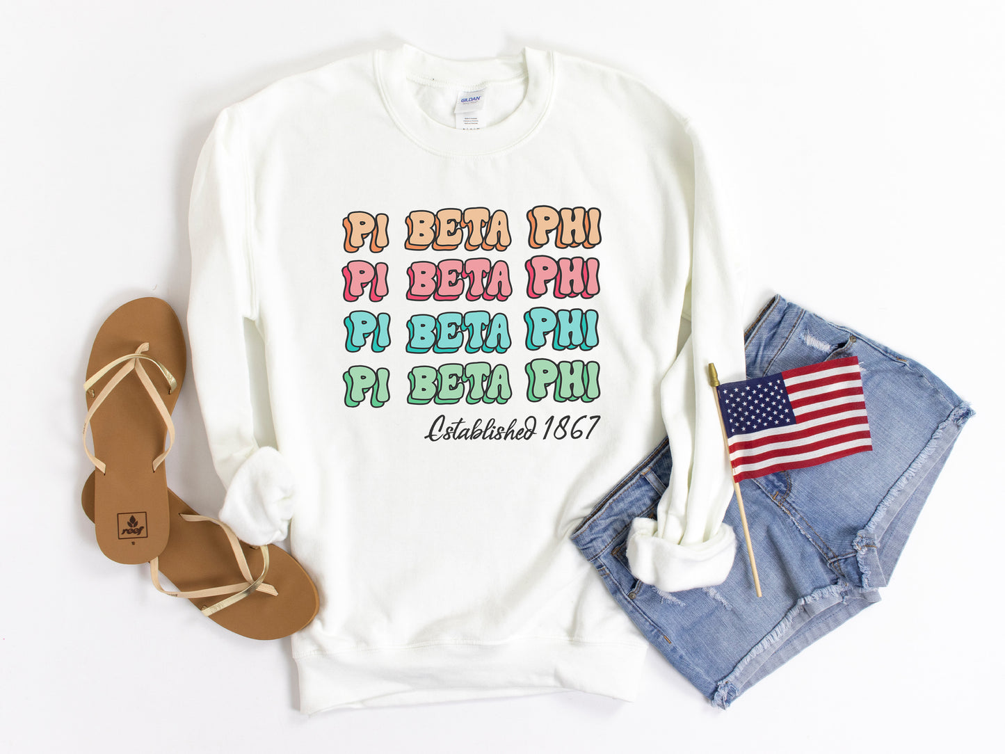Pi Beta Phi Lucy Sorority Sweatshirt _ 278g