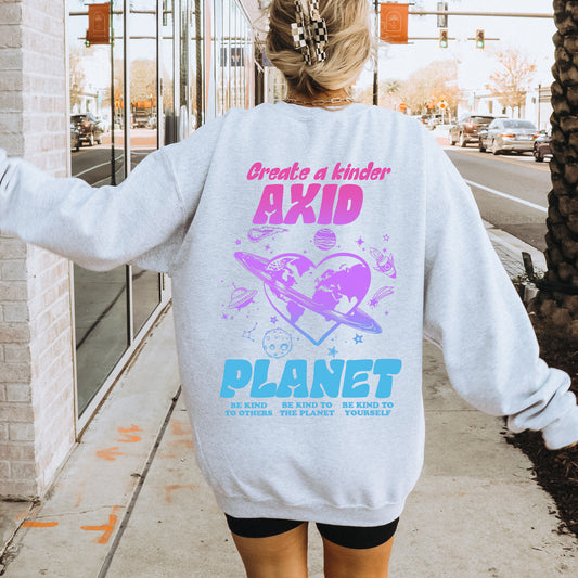 Alpha Xi Delta Ombre Worlds Sorority Sweatshirt _ 35549g