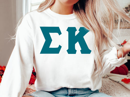 Sigma Kappa Back to the Basics Sorority Sweatshirt _ 644g
