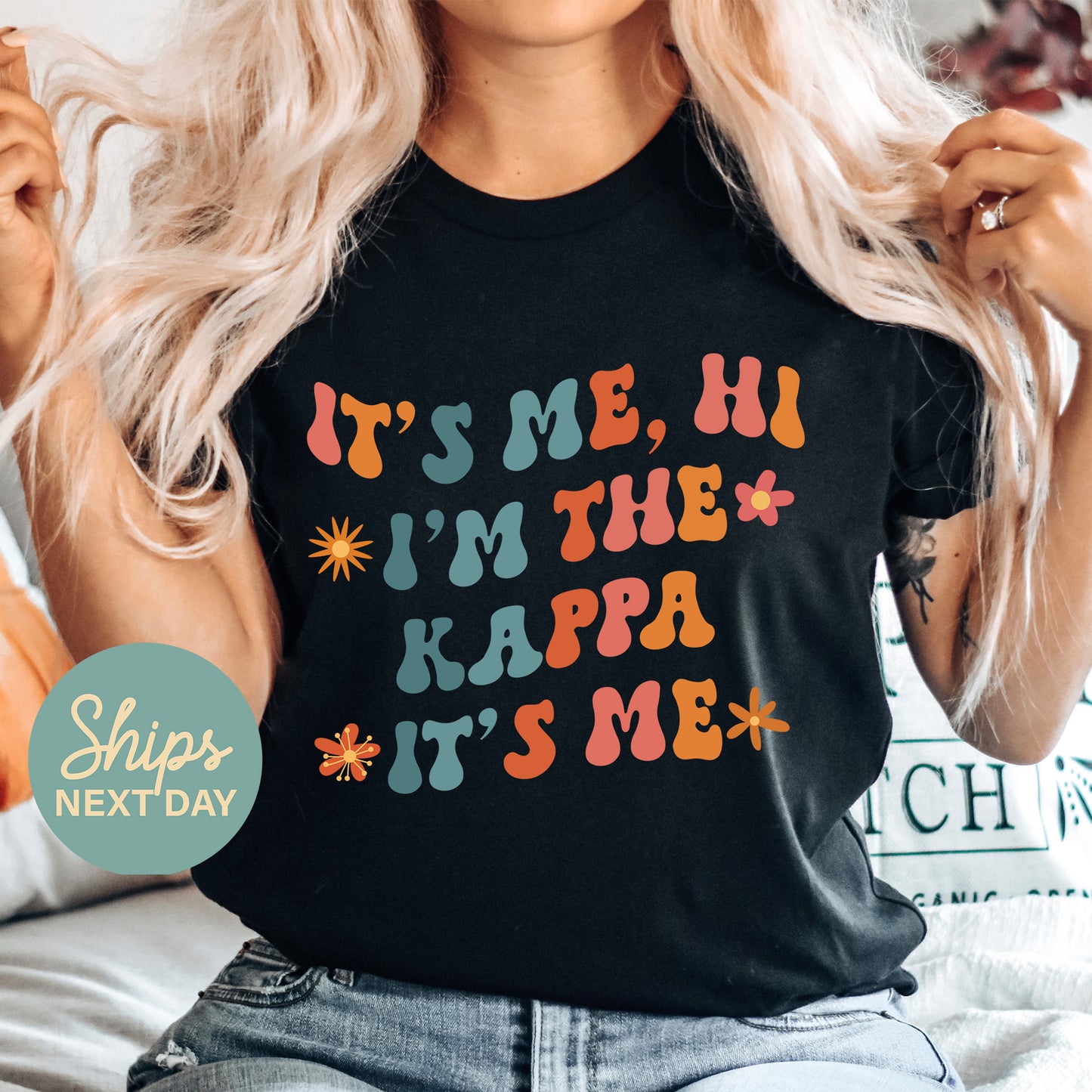 Kappa Kappa Gamma Style Sorority T-shirt _ 36008g