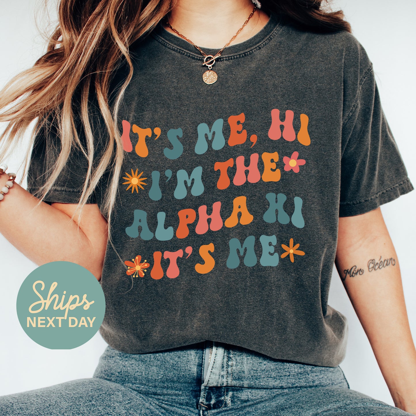 Alpha Xi Delta Style Sorority T-shirt _ 35999g