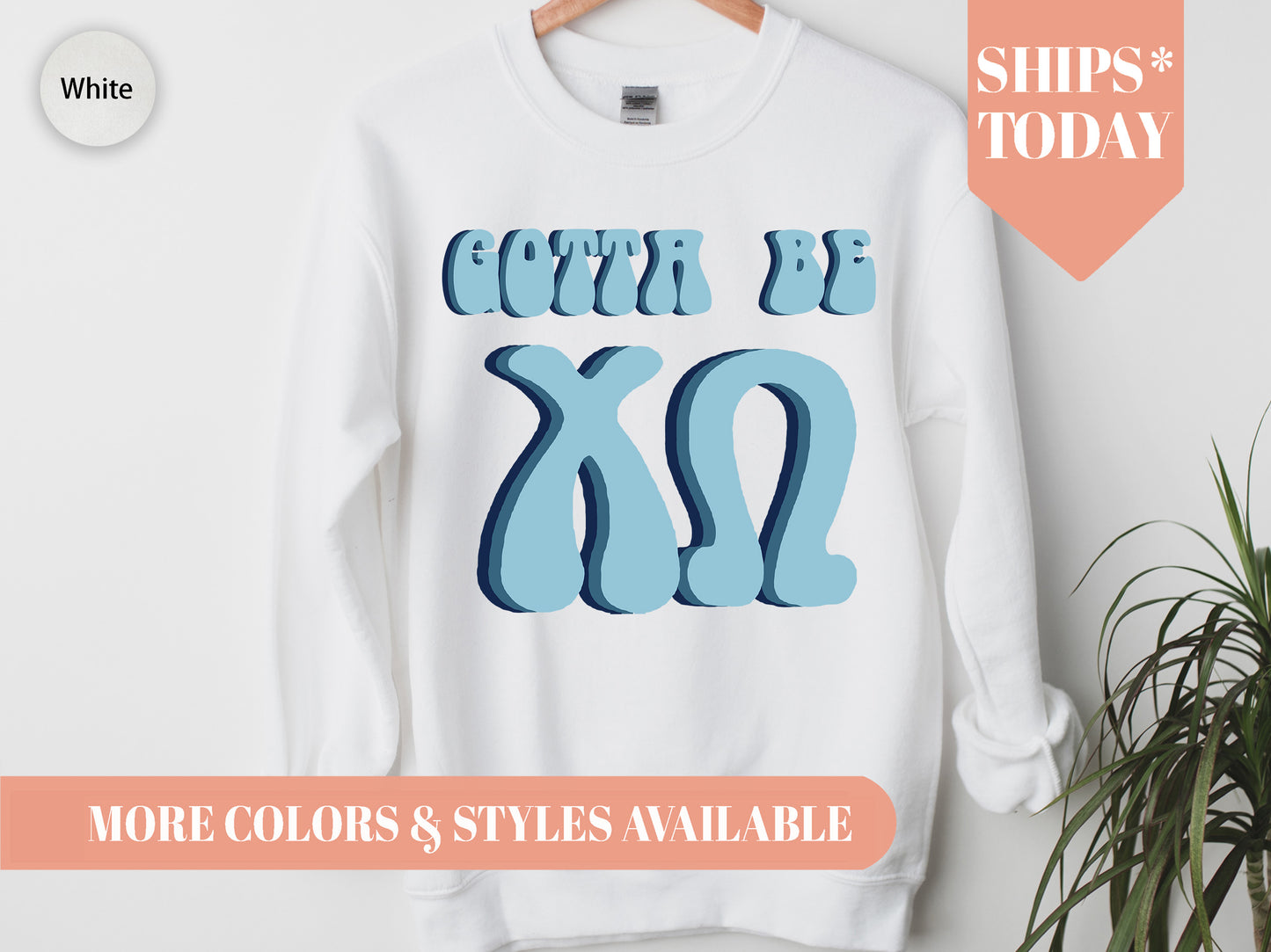 Chi Omega They've Gotta Be Sorority Sweatshirt _ 345g