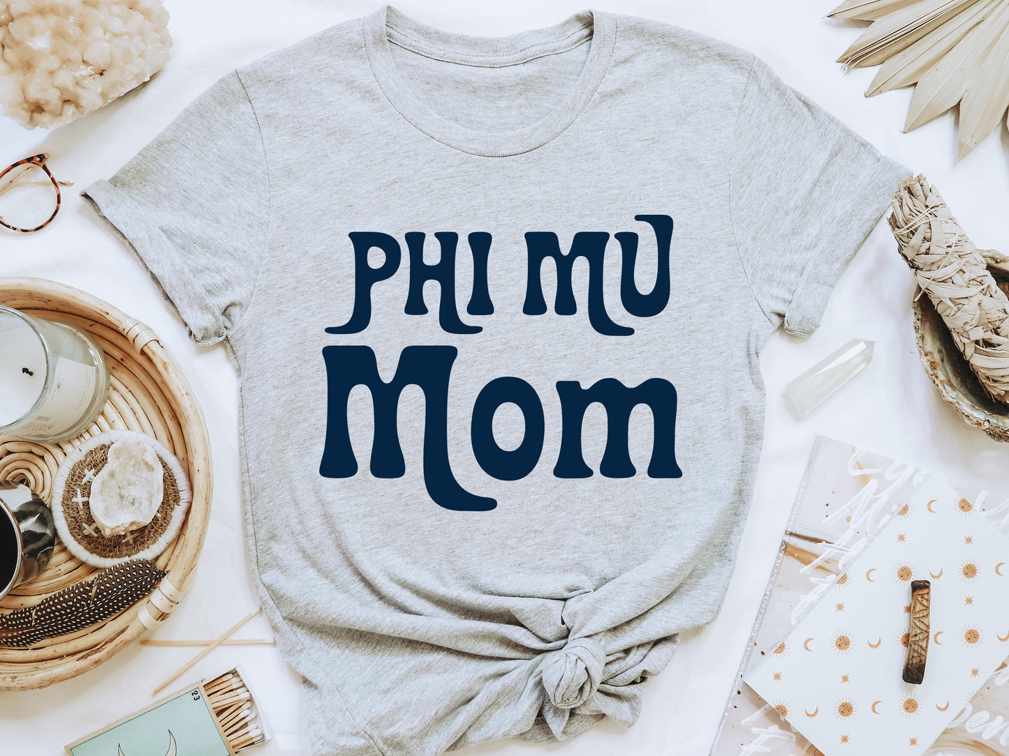 Phi Mu Got it from my Mom Sorority T-shirt _ 3089g