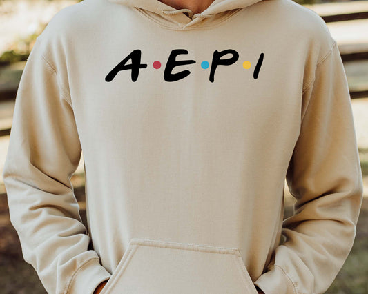 Alpha Epsilon Pi Greek Friends Fraternity Hoodie _ 30672g