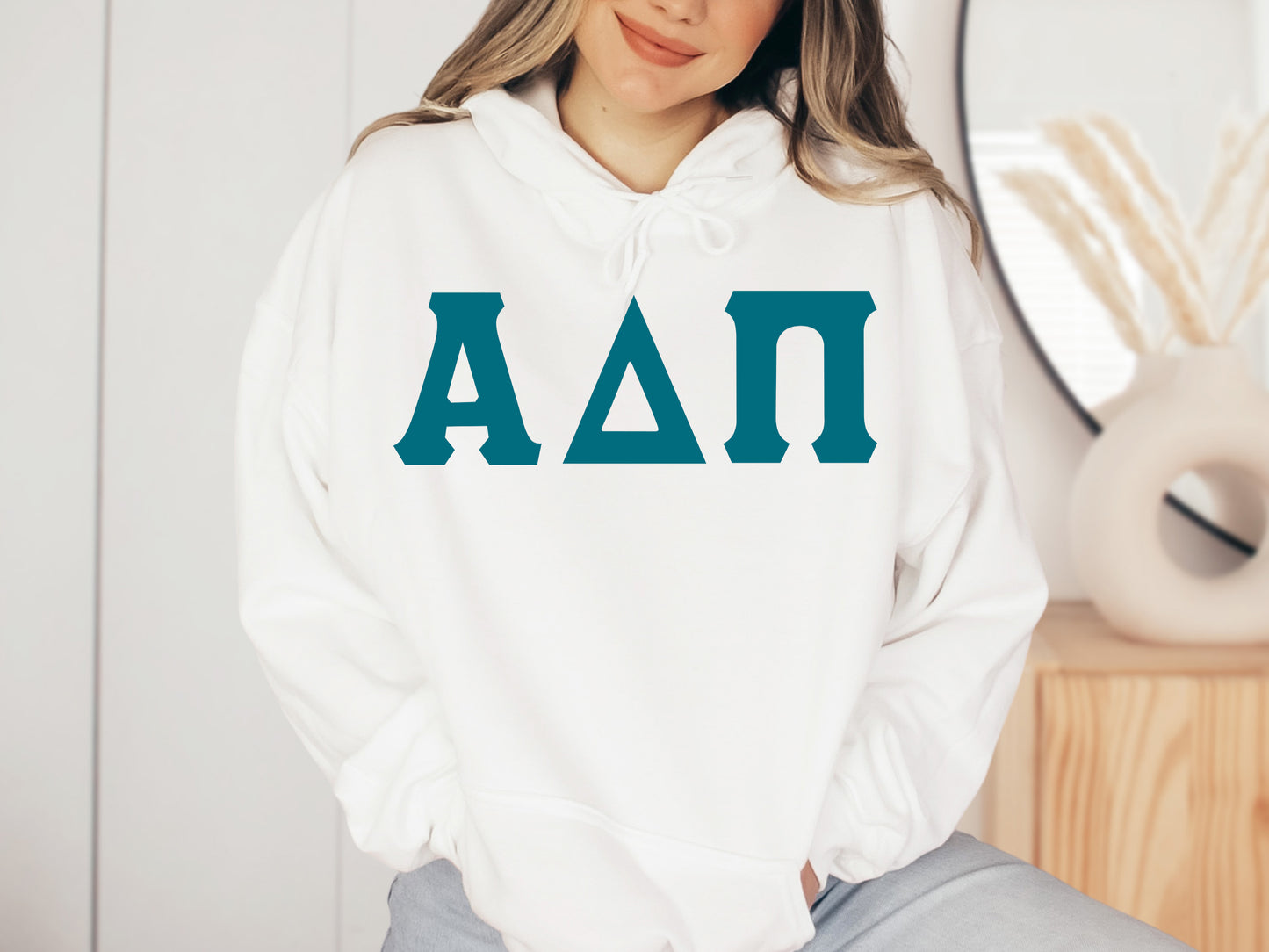 Alpha Delta Pi Back to the Basics Sorority Hoodie _ 623g