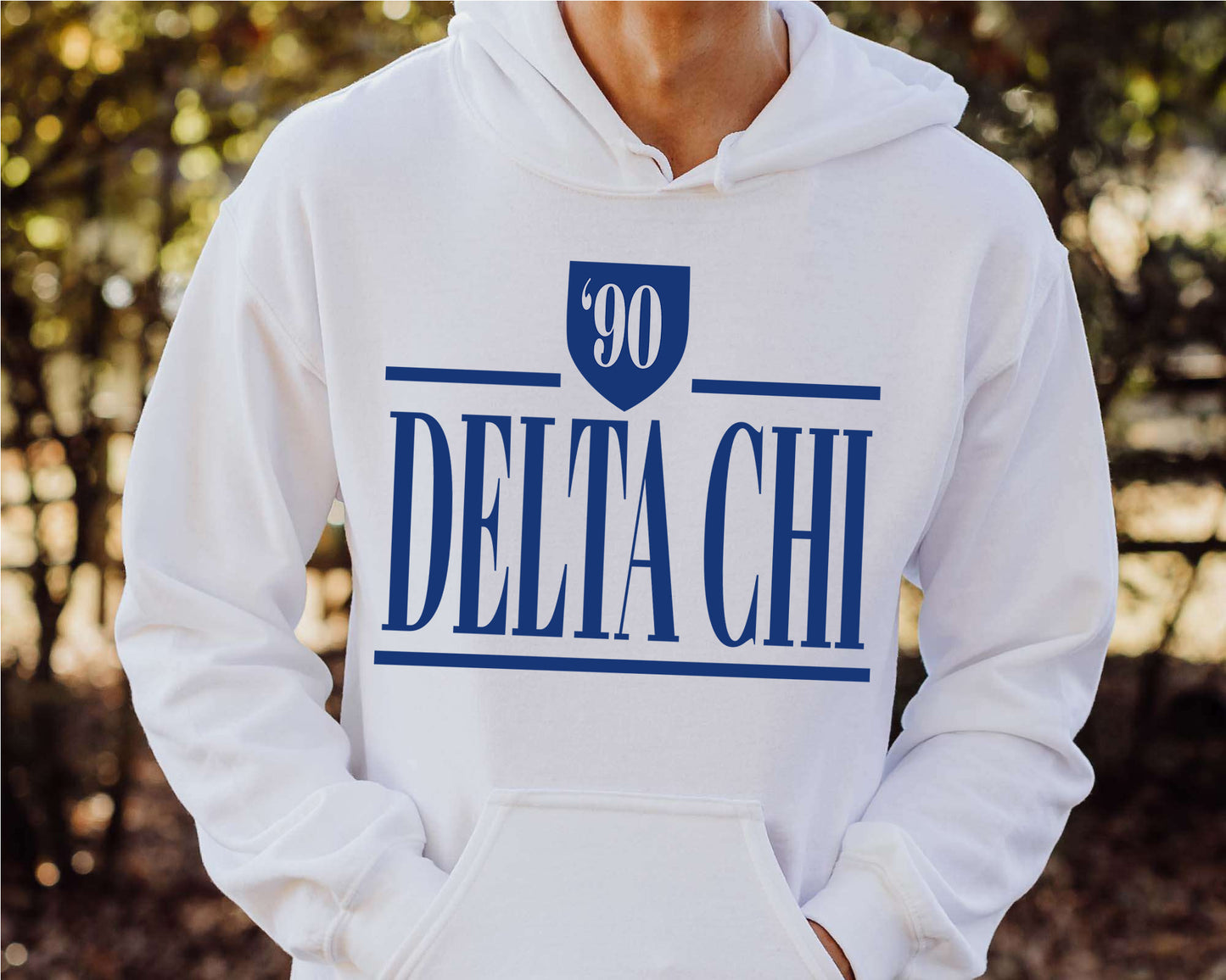 Delta Chi Shield Fraternity Hoodie _ 1189g