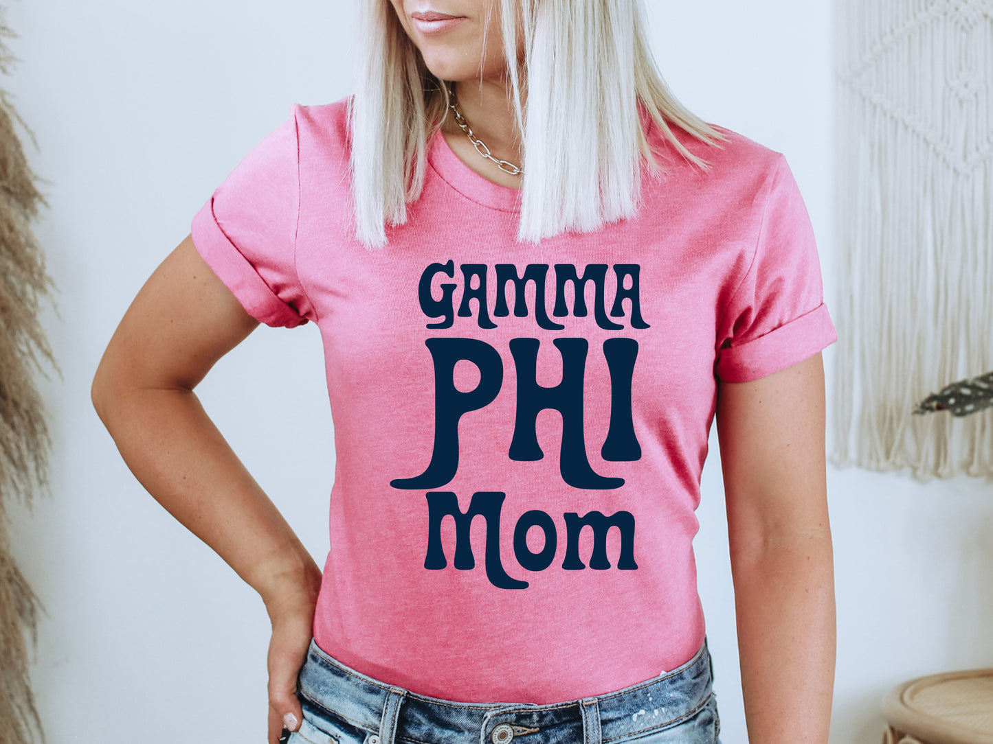 Gamma Phi Beta Got it from my Mom Sorority T-shirt _ 3085g