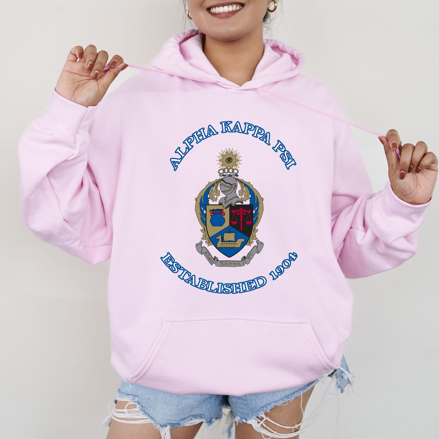 Alpha Kappa Psi Iconic Insignia COED Hoodie _ 35664g
