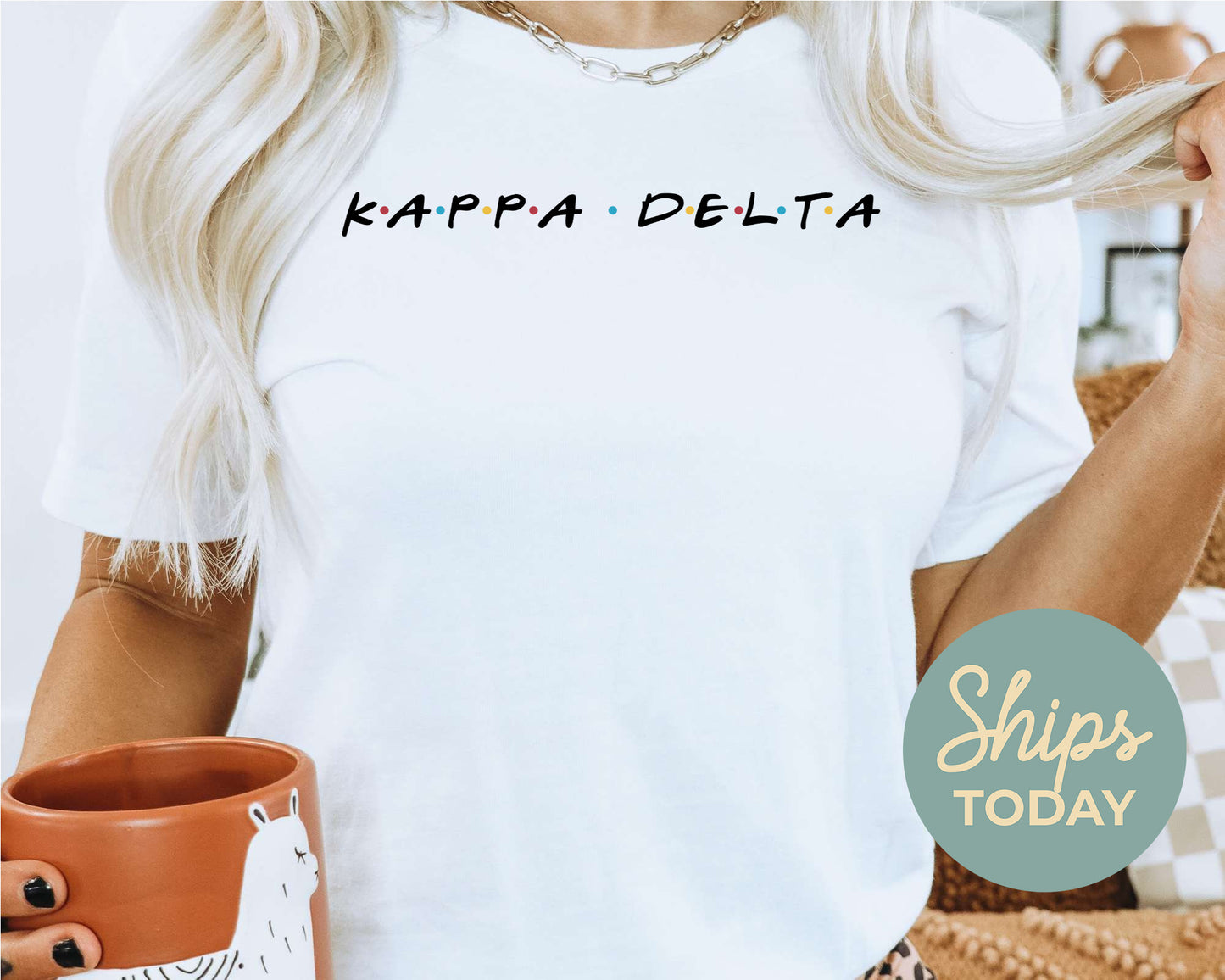 Kappa Delta Friends Frenzy Sorority T-shirt _ 30662g