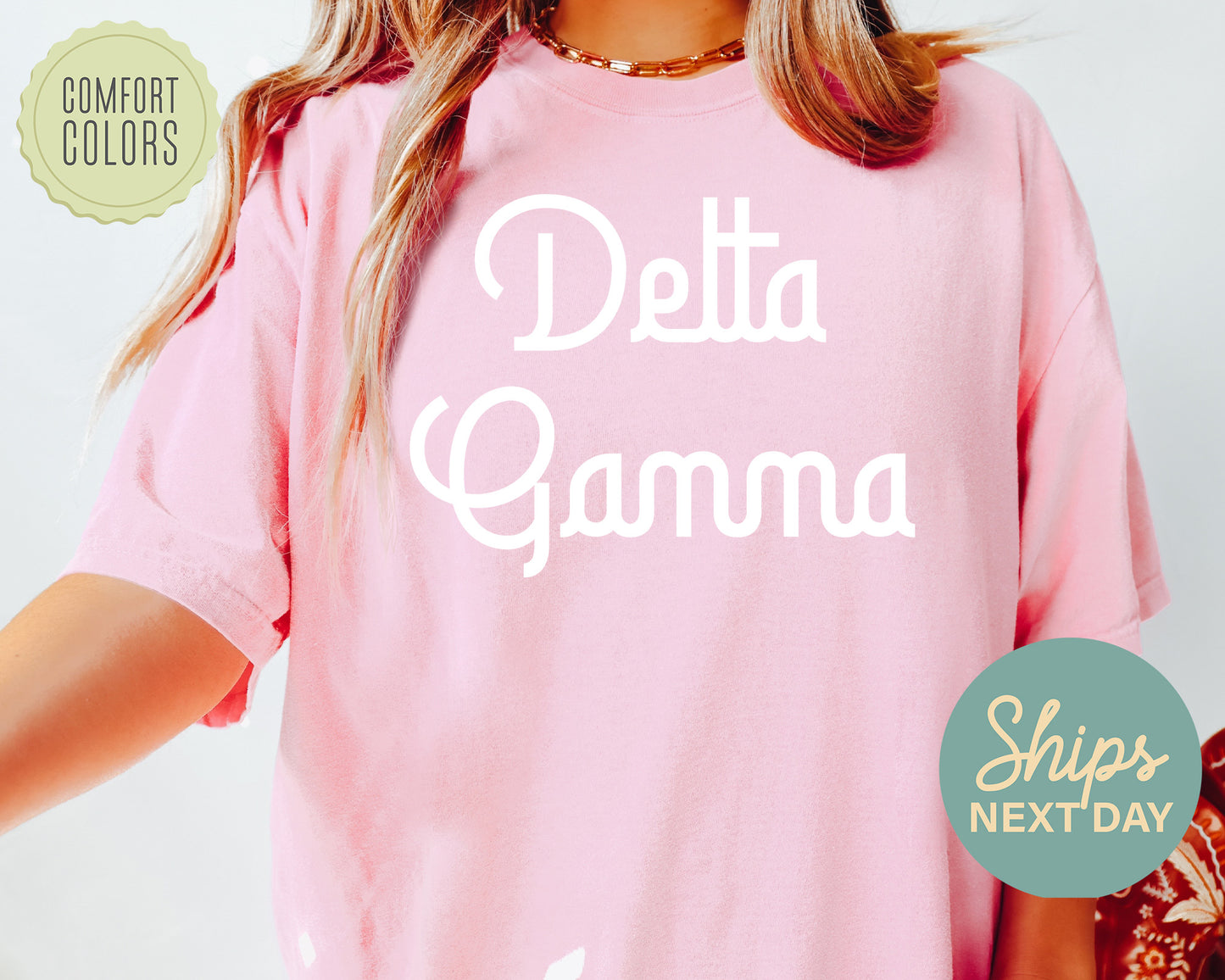 Delta Gamma All About That Pop Comfort Colors Sorority T-shirt _ 2692g