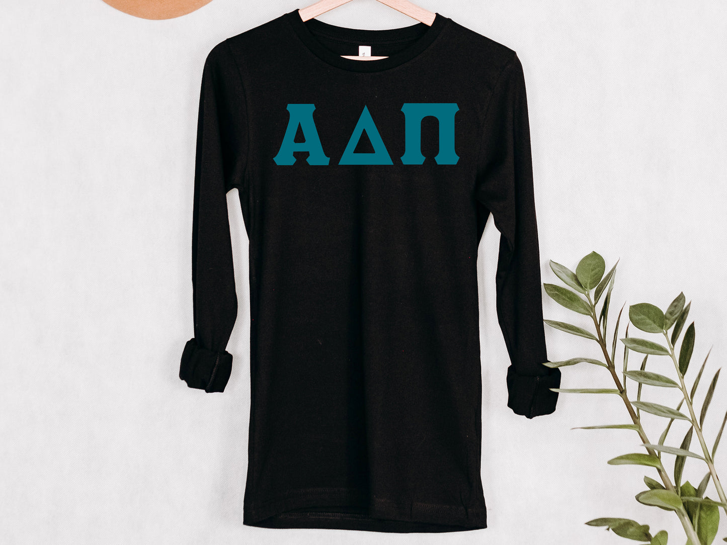 Alpha Delta Pi Back to the Basics Sorority Long Sleeve T-shirt _ 623g