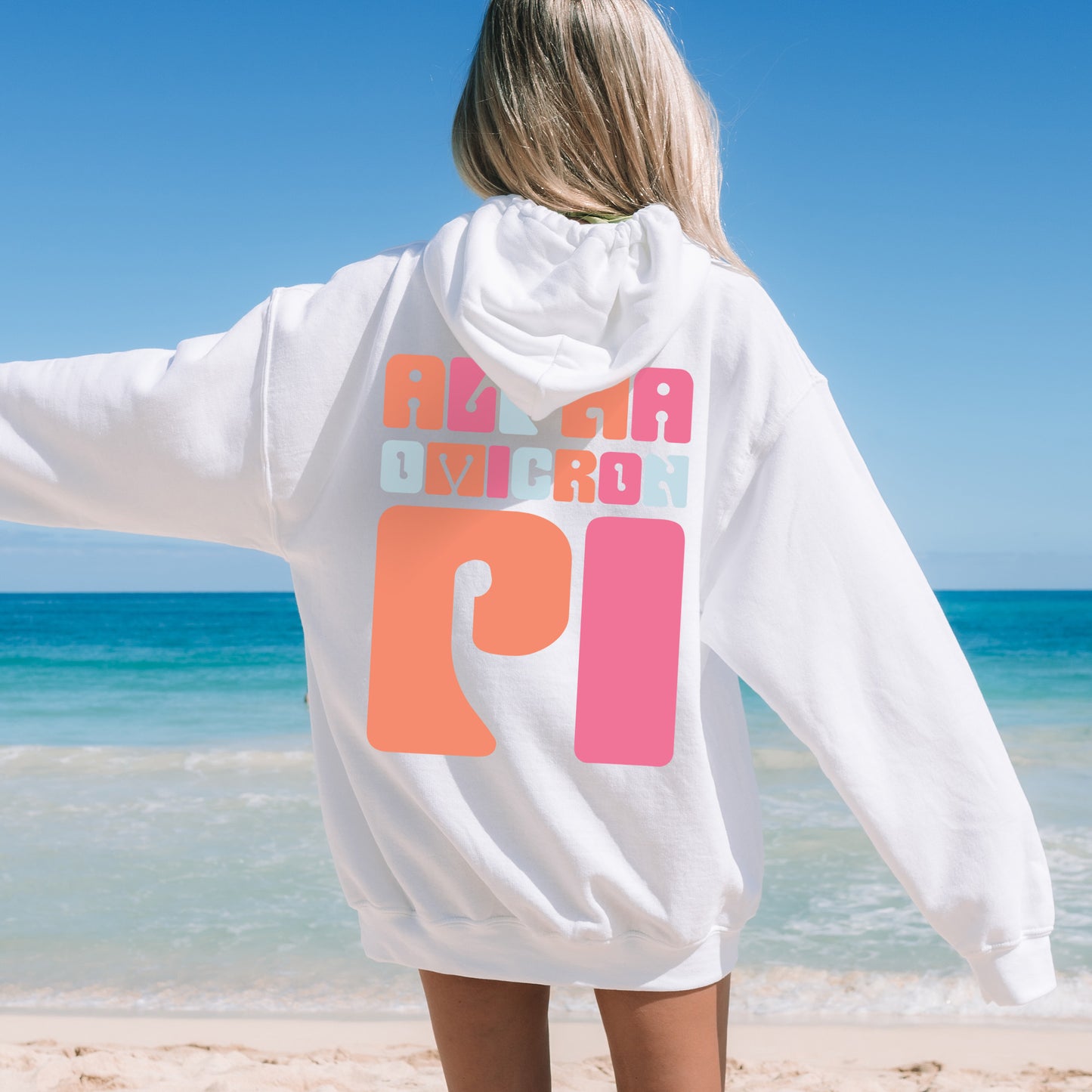 Alpha Omicron Pi Vibrant Verve Sorority Hoodie _ 32605g