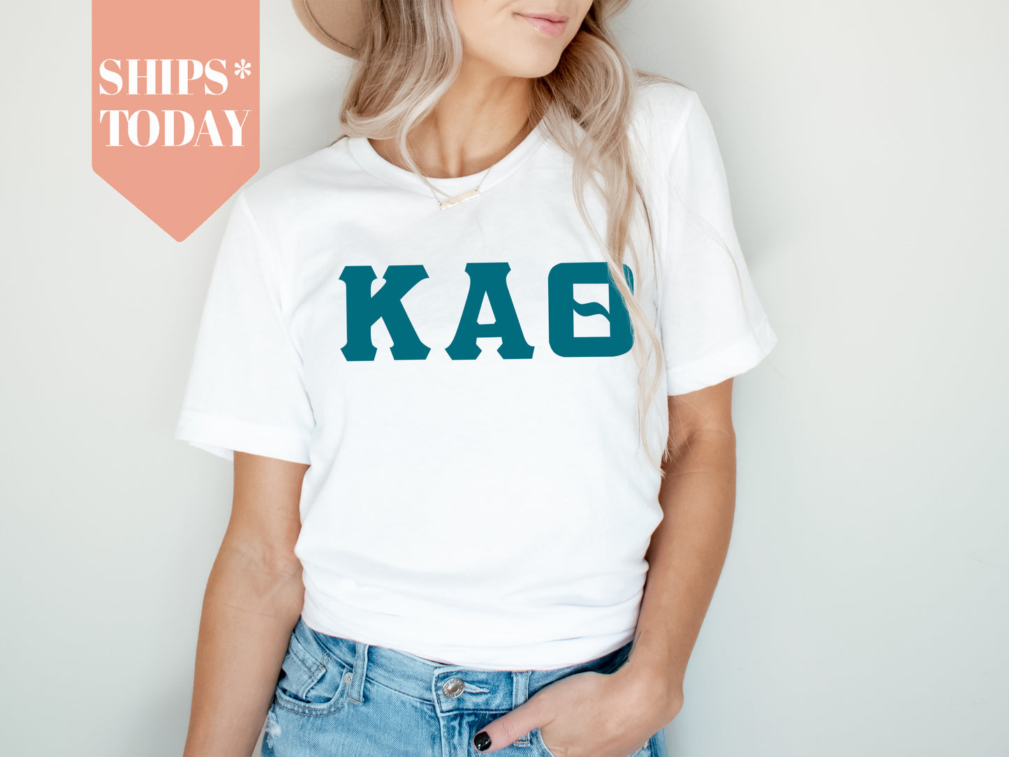 Kappa Alpha Theta Back to the Basics Sorority T-shirt _ 637g
