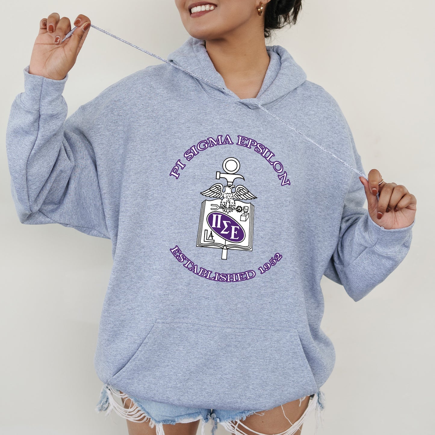 Pi Sigma Epsilon Iconic Insignia COED Hoodie _ 35676g
