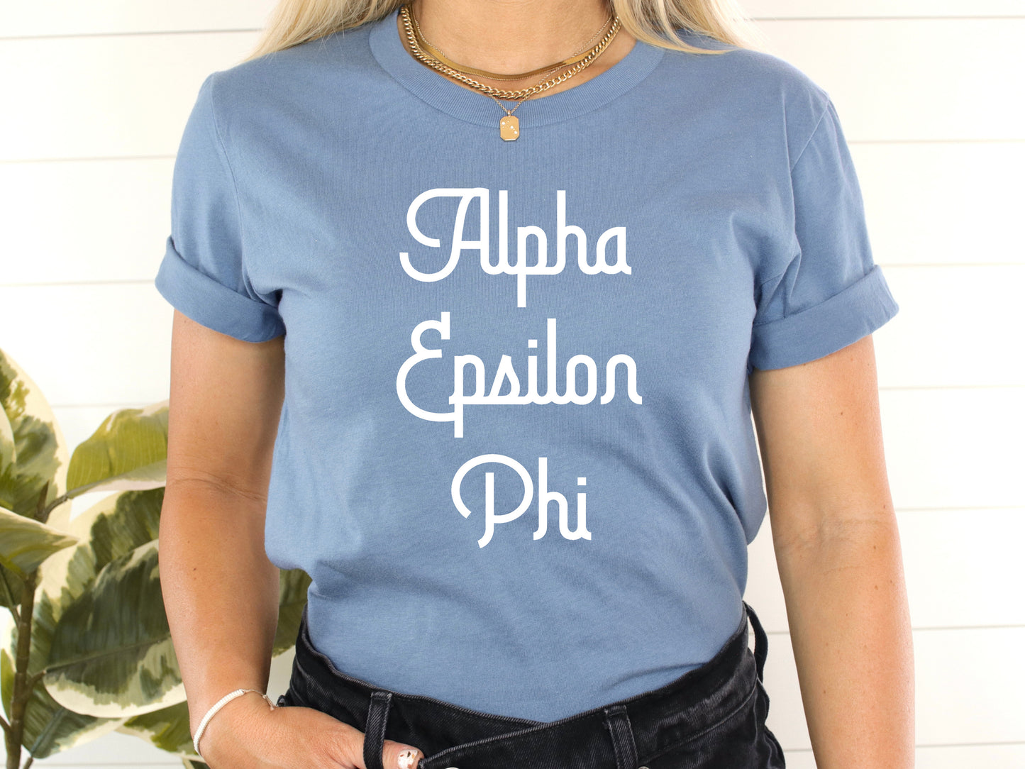 Alpha Epsilon Phi All About That Pop Sorority T-shirt _ 2683g