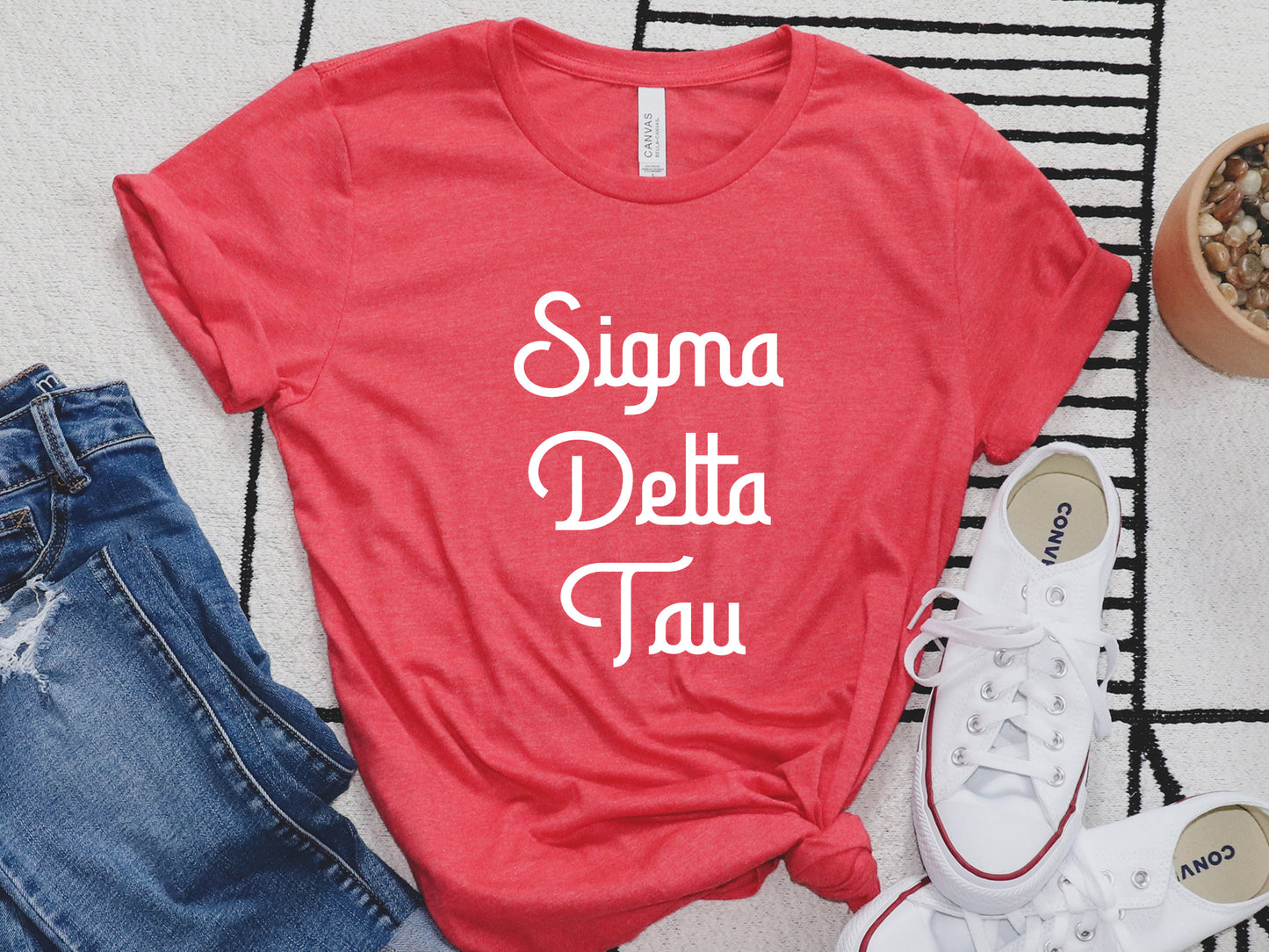 Sigma Delta Tau All About That Pop Sorority T-shirt _ 2702g