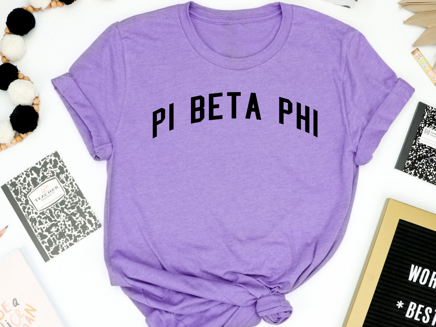 Pi Beta Phi Just Bold Sorority T-shirt _ 2389g