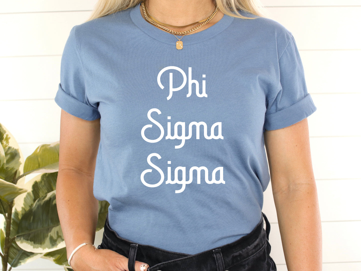 Phi Sigma Sigma All About That Pop Sorority T-shirt _ 2700g