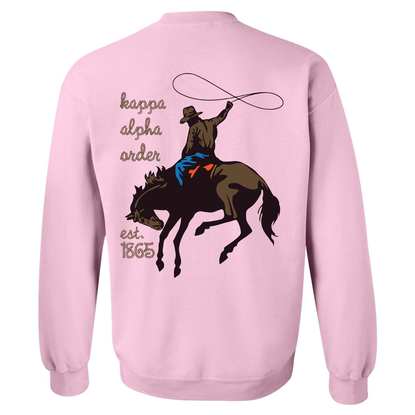 Kappa Alpha Order Cowboy Fraternity Sweatshirt _ 31190g