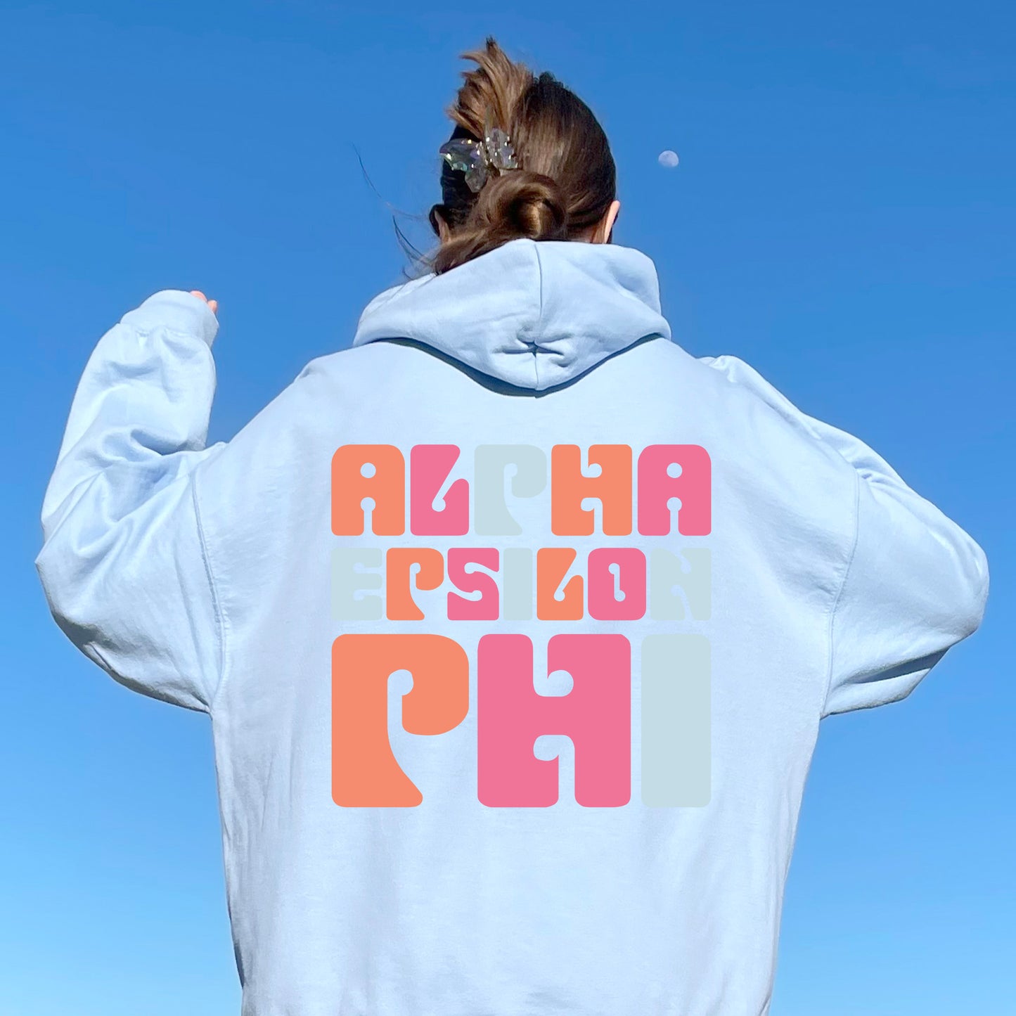 Alpha Epsilon Phi Vibrant Verve Sorority Hoodie _ 32603g