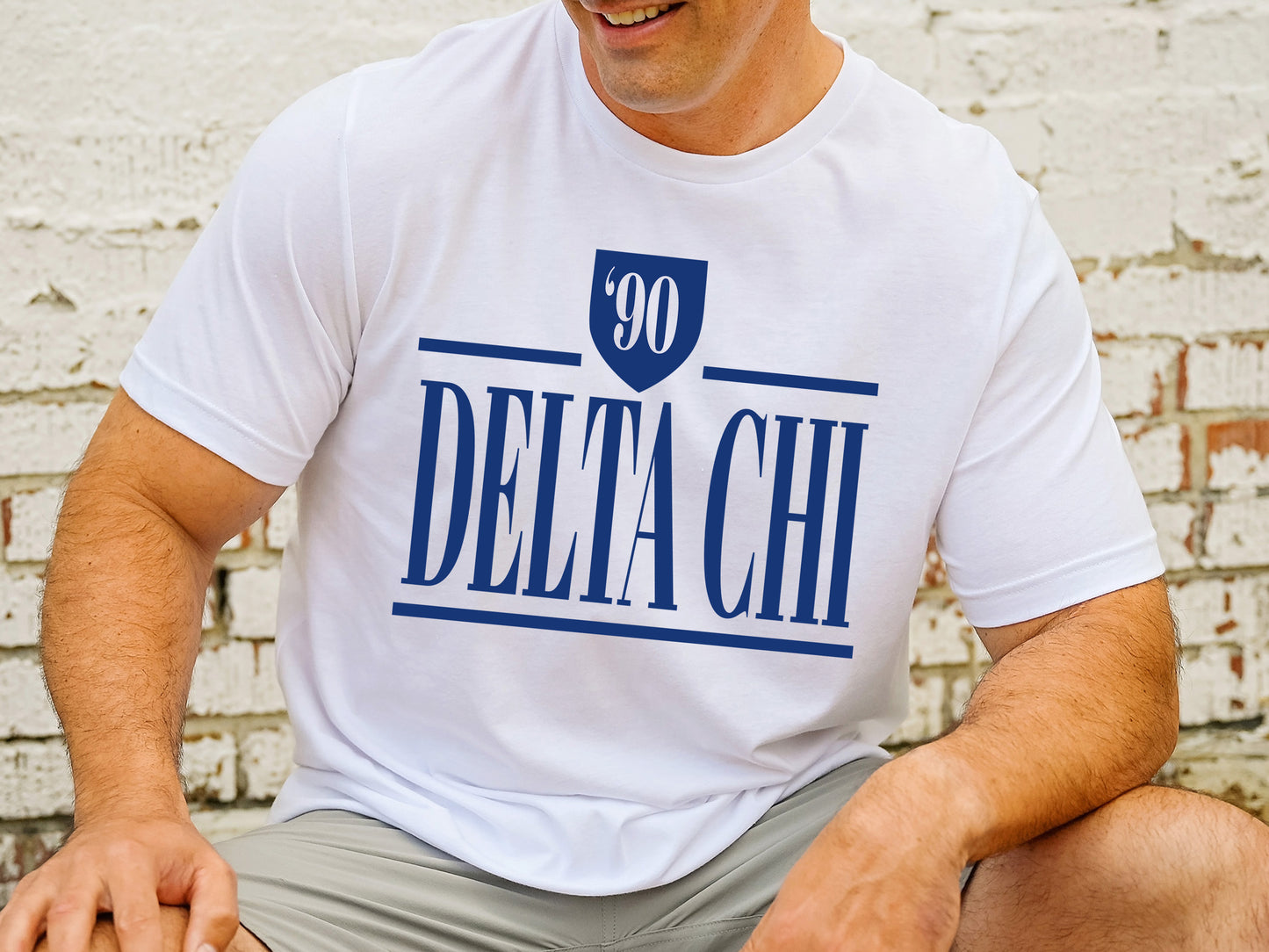 Delta Chi Shield Fraternity T-shirt _ 1189g