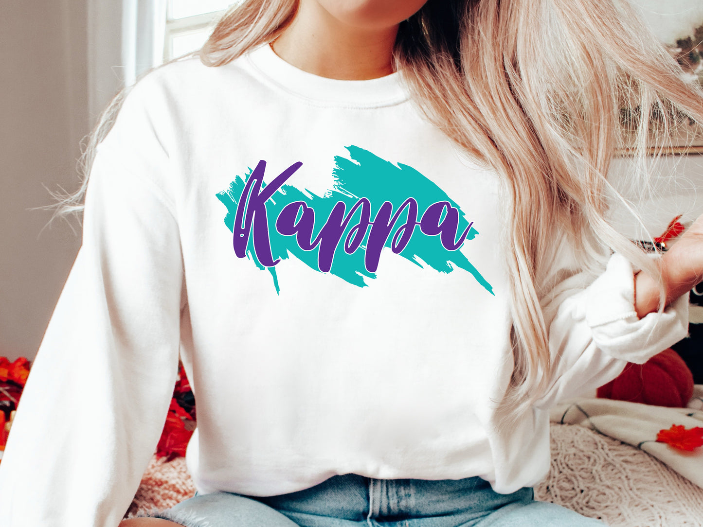 Kappa Kappa Gamma Paint Party Sorority Sweatshirt _ 4489g