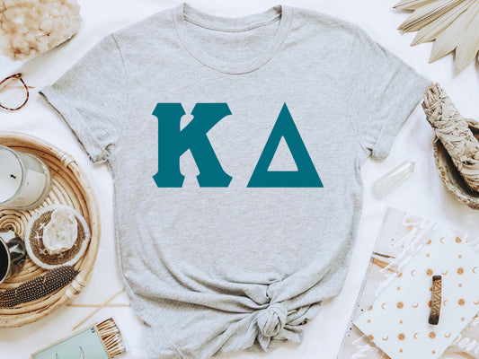Kappa Delta Back to the Basics Sorority T-shirt _ 638g