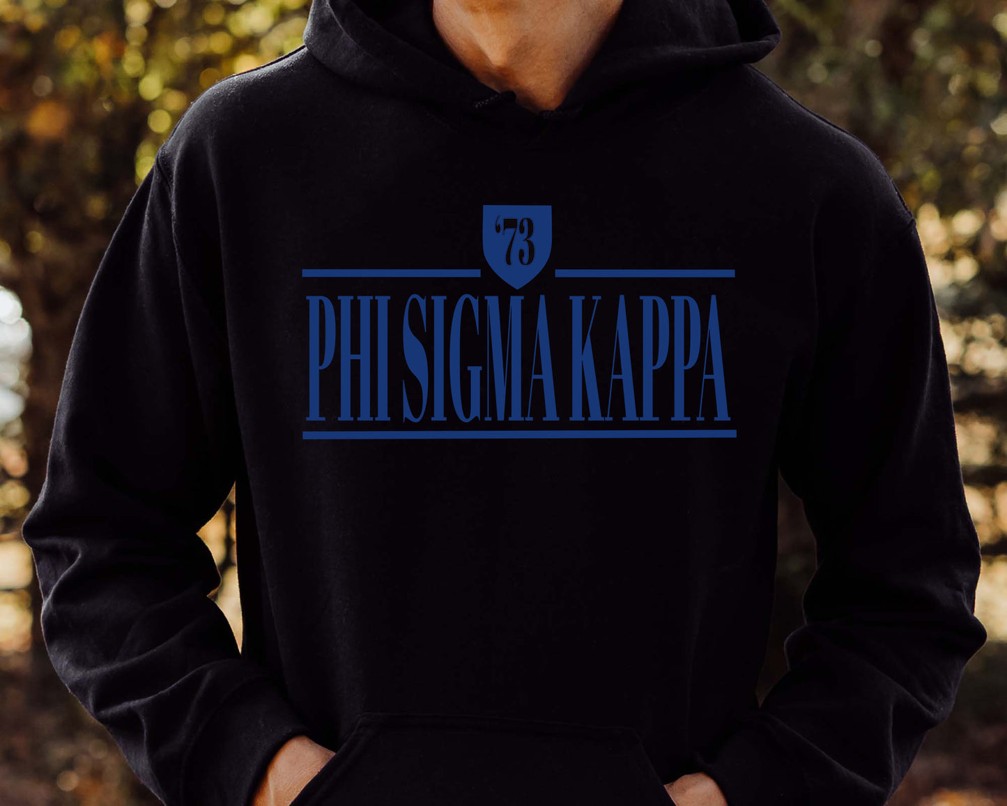 Phi Sigma Kappa Shield Fraternity Hoodie _ 1200g