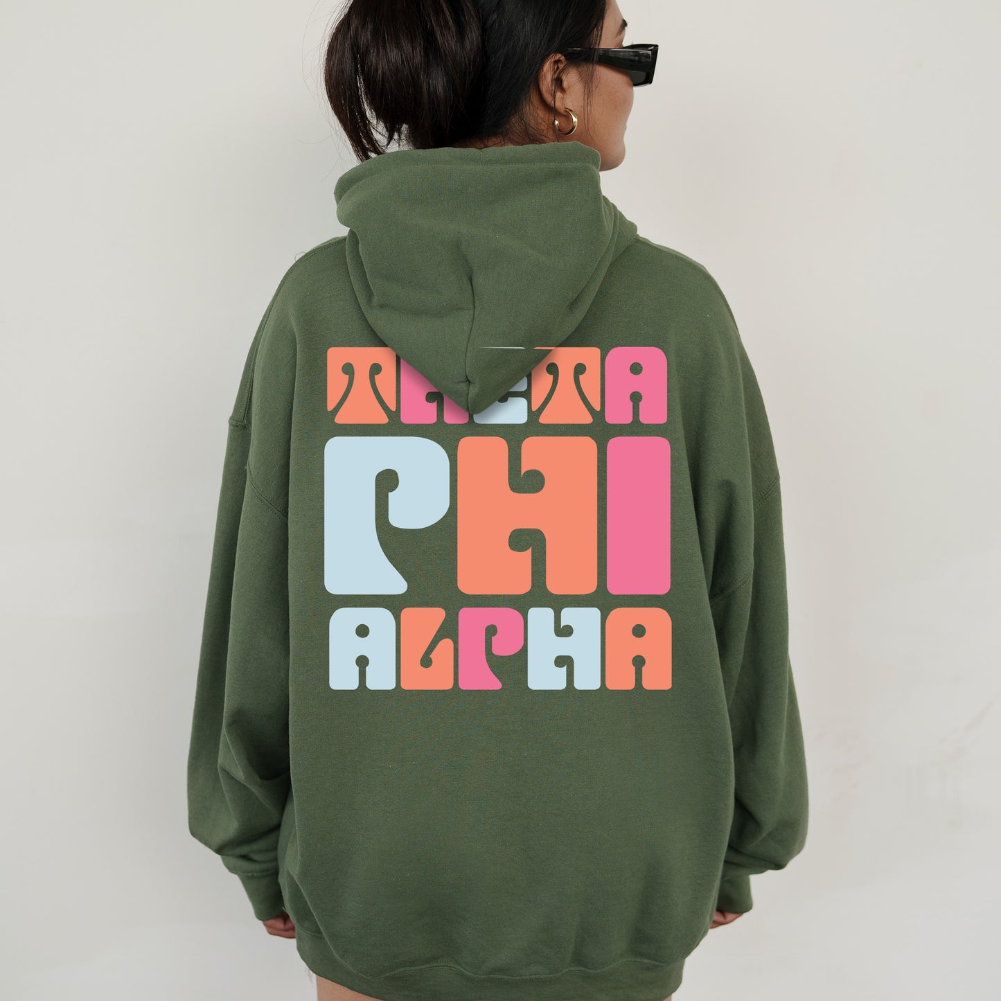 Theta Phi Alpha Vibrant Verve Sorority Hoodie _ 32625g