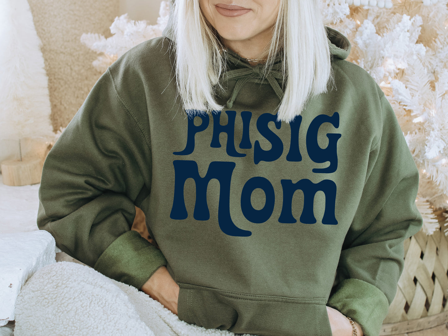 Phi Sigma Sigma Got it from my Mom Sorority Hoodie _ 3090g