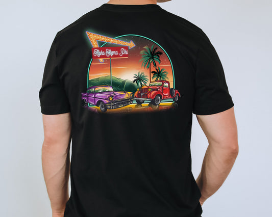 Alpha Sigma Phi Vintage Retro Fraternity T-shirt _ 32629g