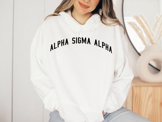 Alpha Sigma Alpha Just Bold Sorority Hoodie _ 2375g