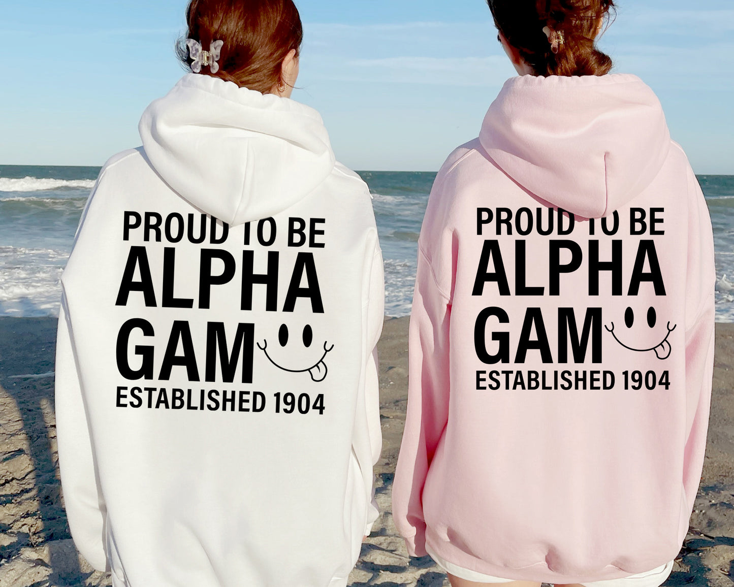 Alpha Gamma Delta Proud to Be Sorority Hoodie _ 33131g