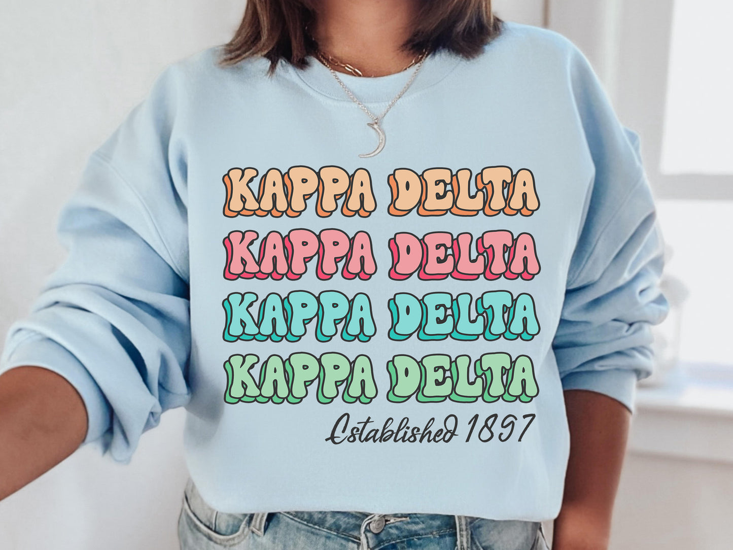 Kappa Delta Lucy Sorority Sweatshirt _ 274g