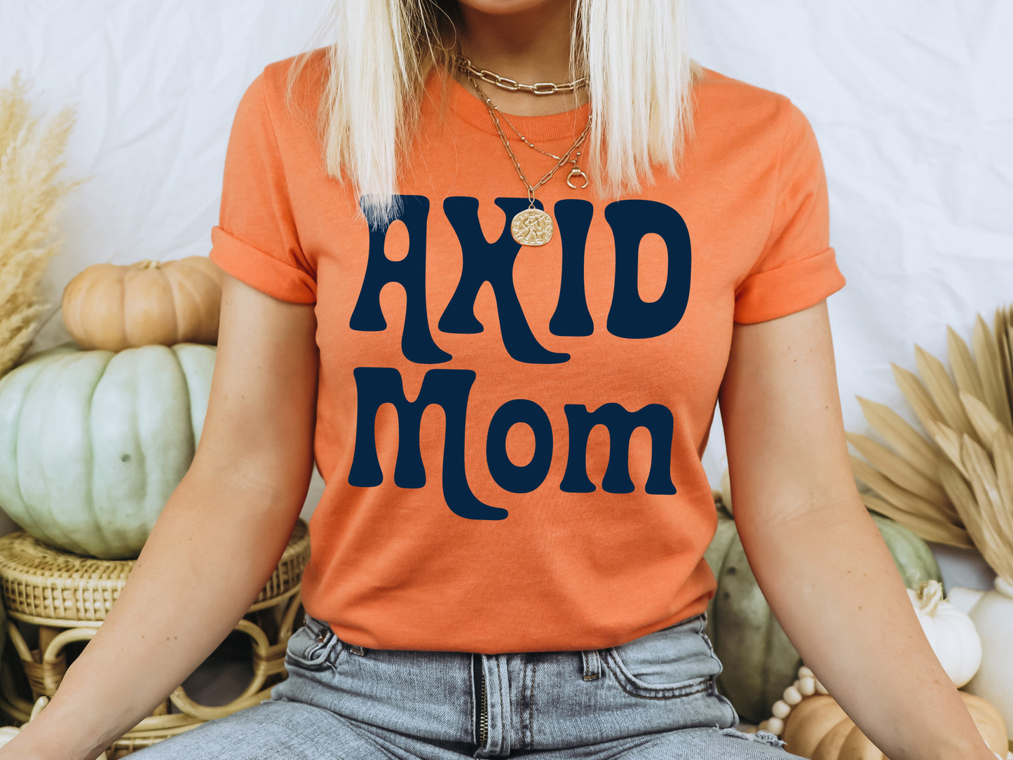 Alpha Xi Delta Got it from my Mom Sorority T-shirt _ 3079g