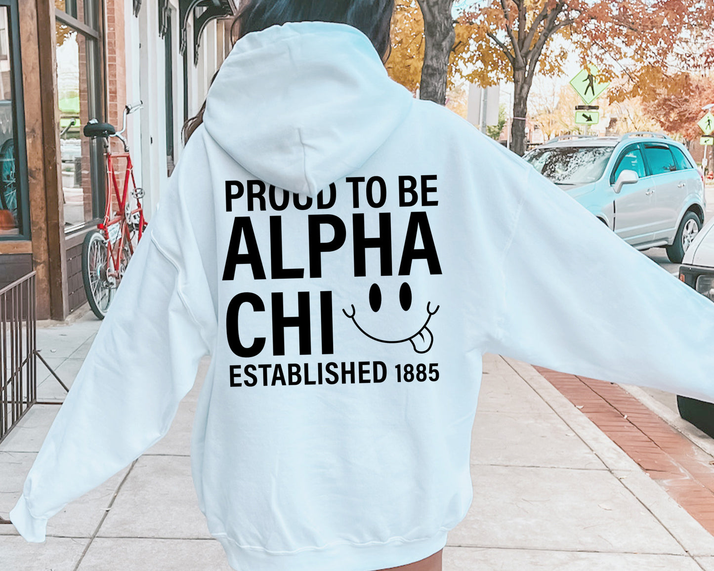 Alpha Chi Omega Proud to Be Sorority Hoodie _ 33128g