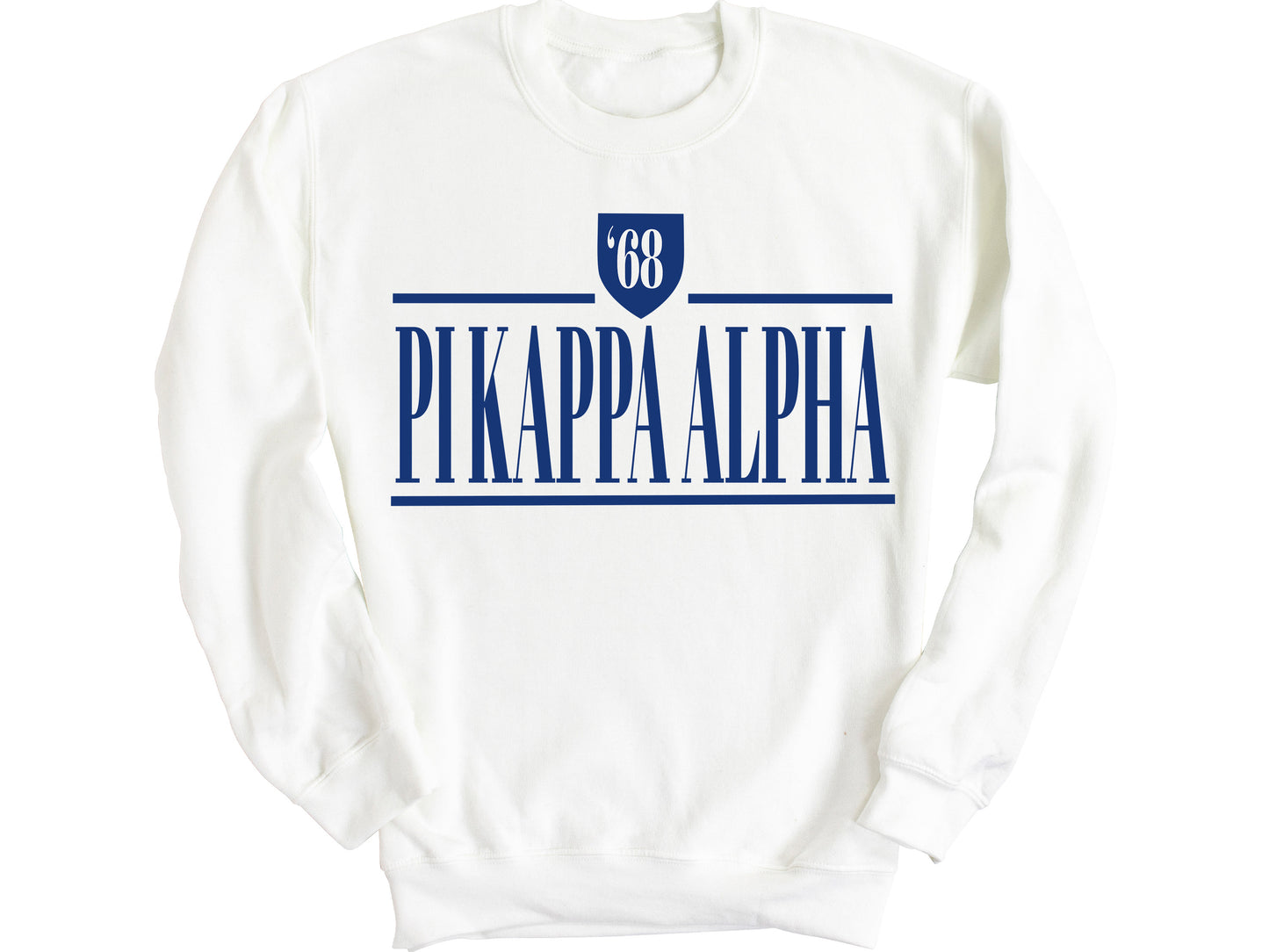Pi Kappa Alpha Shield Fraternity Sweatshirt _ 1201g