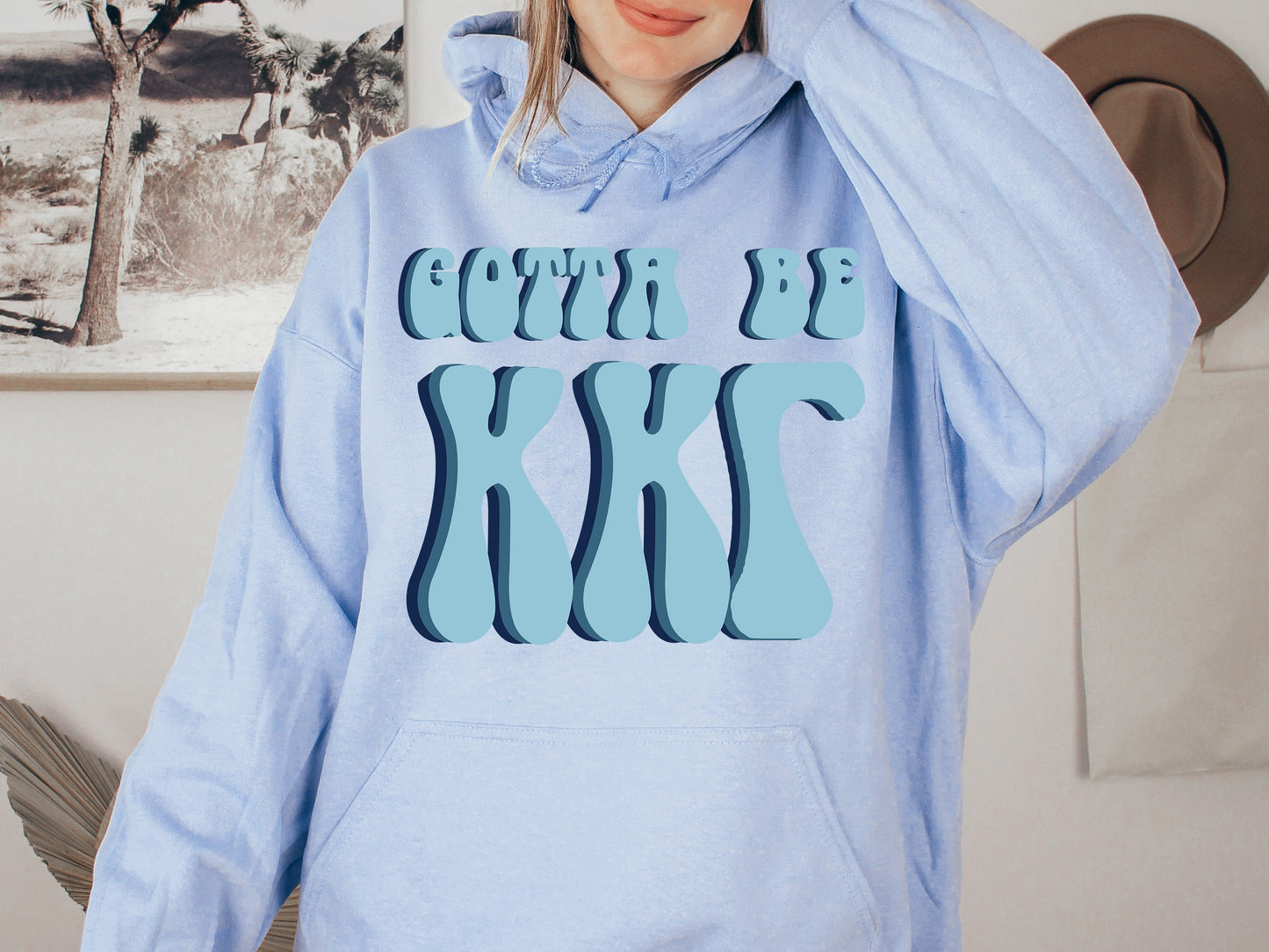 Kappa Kappa Gamma They've Gotta Be Sorority Hoodie _ 353g