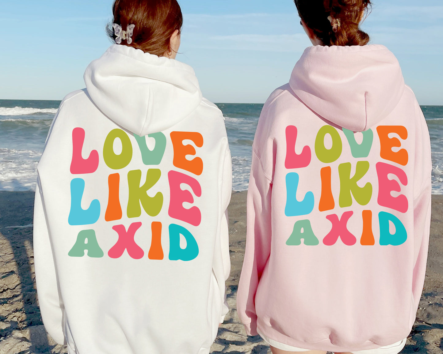 Alpha Xi Delta Blissful and Vibrant Sorority Hoodie _ 33162g