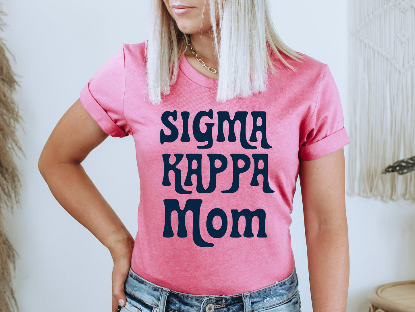 Sigma Kappa Got it from my Mom Sorority T-shirt _ 3093g