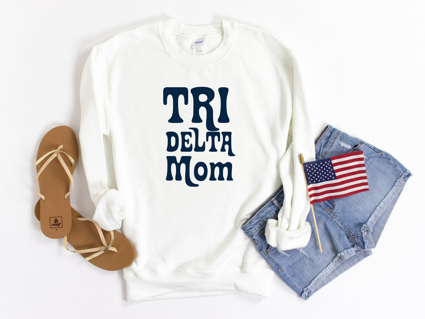 Delta Delta Delta Got it from my Mom Sorority Sweatshirt _ 3081g