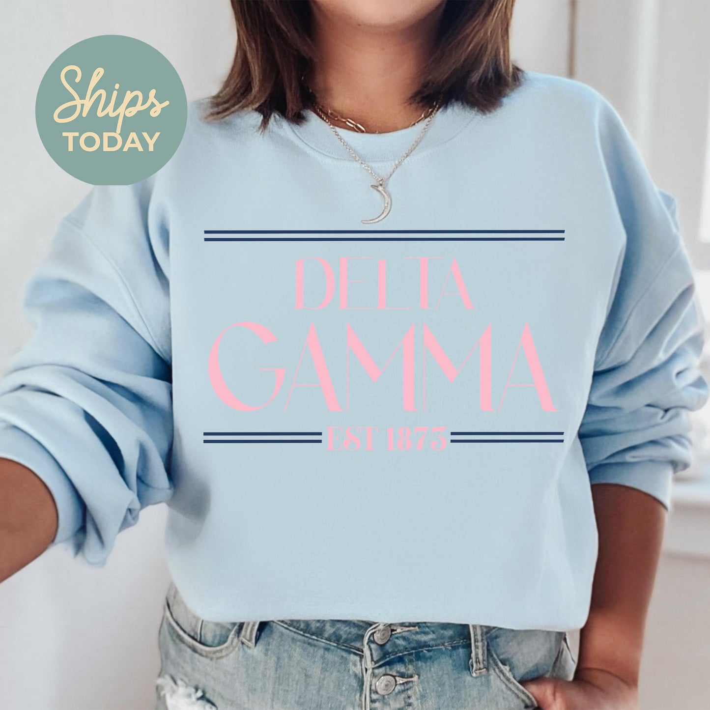 Delta Gamma Greek Harmony Sorority Sweatshirt _ 34975g